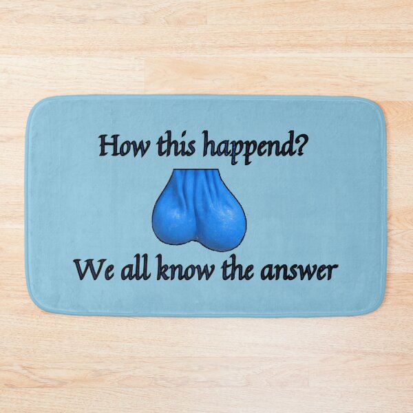 Item preview, swollen balls - blue balls - funny  designed and sold by nasani.