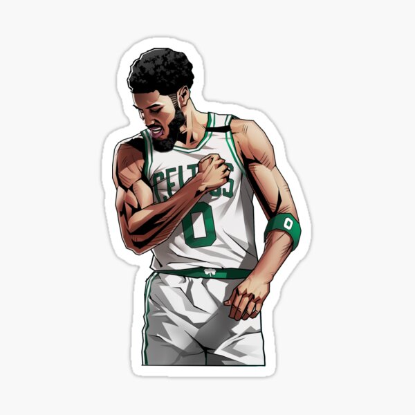 Download Jayson Tatum Back Jersey Number Zero Wallpaper