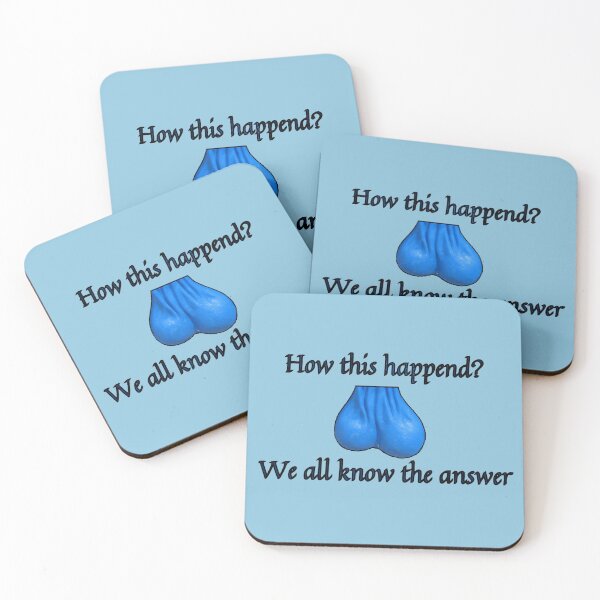 Item preview, swollen balls - blue balls - funny  designed and sold by nasani.