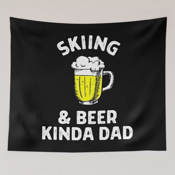Item preview, Skiing & beer kinda dad designed and sold by TheGreenGoat.