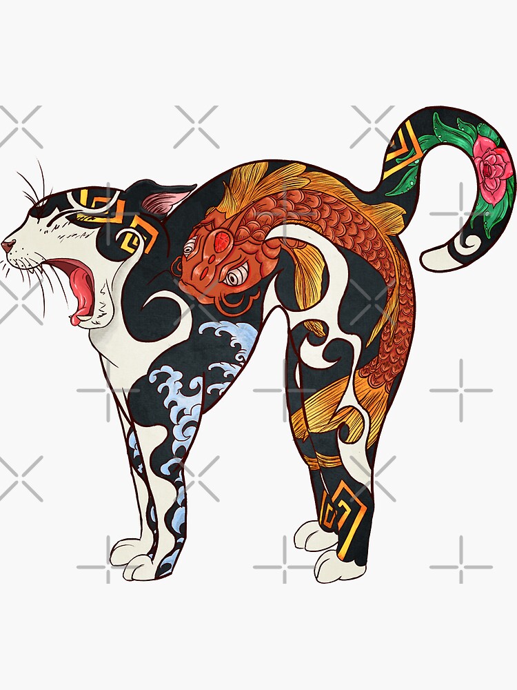 Monmon japan cat by NevermindOnArt