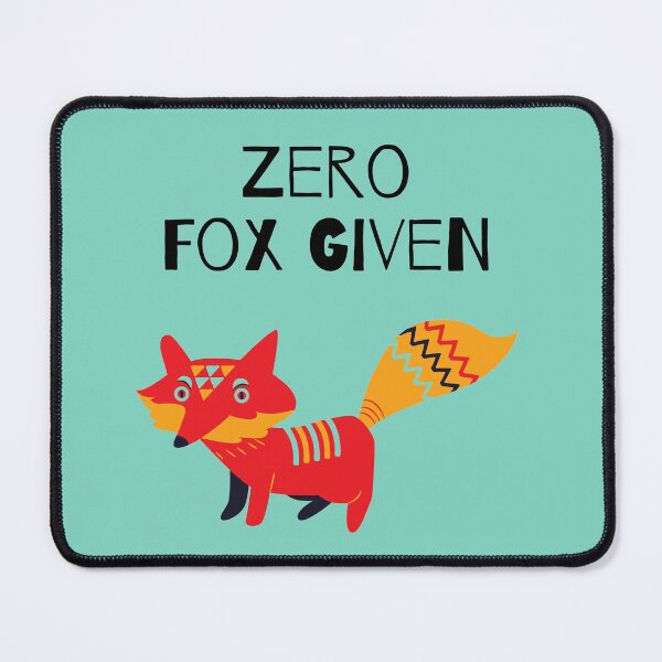 Item preview, Zero Fox Given (cute pattern) designed and sold by Dinoroarrr.