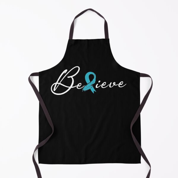 Item preview, Believe Ovarian Cancer Shirt, Ovarian Cancer Awareness, Ovarian Cancer Warrior, Ovarian Cancer Fighter, Ovarian Cancer Support Accessories designed and sold by BibiTeeDesign.