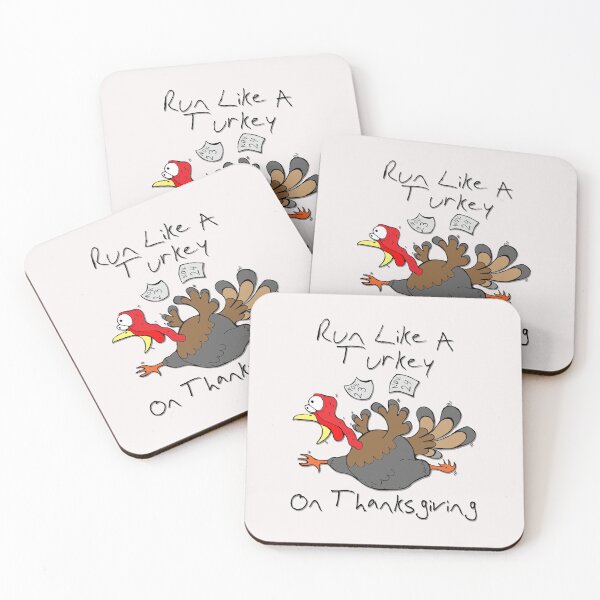 Item preview, Run Like A Turkey On Thanksgiving - Funny Turkey designed and sold by HumbleShirt.