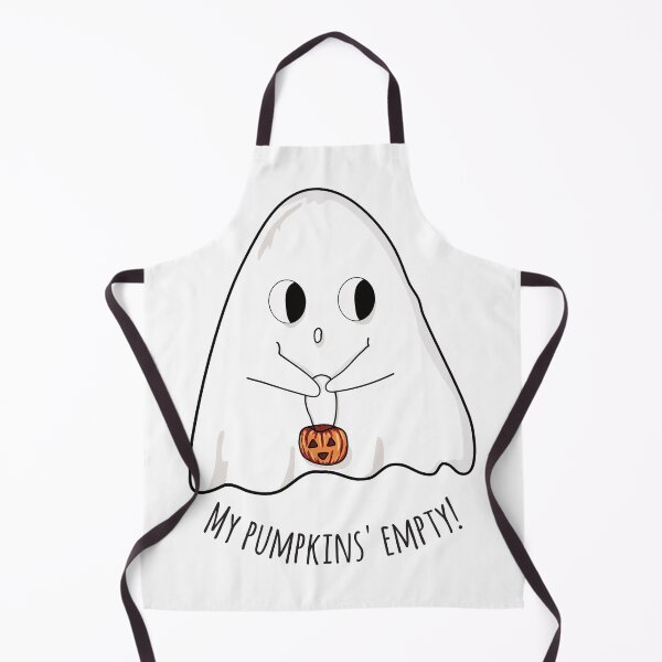 Item preview, My Pumpkins' empty! | Halloween Ghost | Cute Kawaii Ghost designed and sold by Missing In Art.