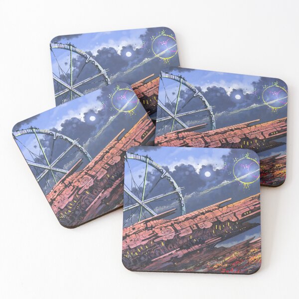 Item preview, Futuristic landscape designed and sold by Denis Godyna.