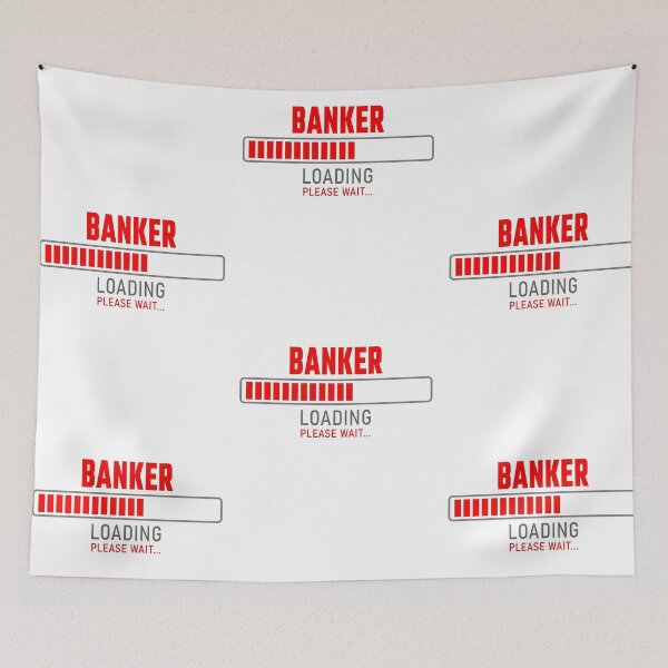 Item preview, Banker - Loading please wait designed and sold by VrajStudio.