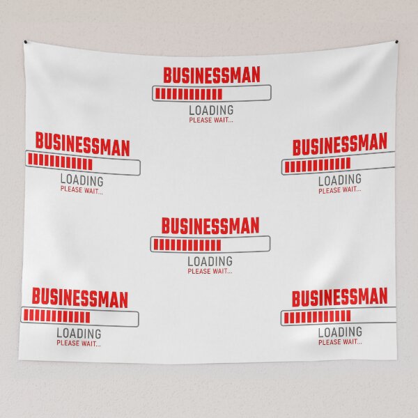 Item preview, Businessman - Loading please wait designed and sold by VrajStudio.