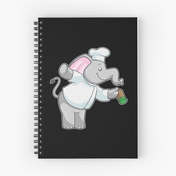 Item preview, Elephant as Chef with Salt shaker designed and sold by Snabdesign84.