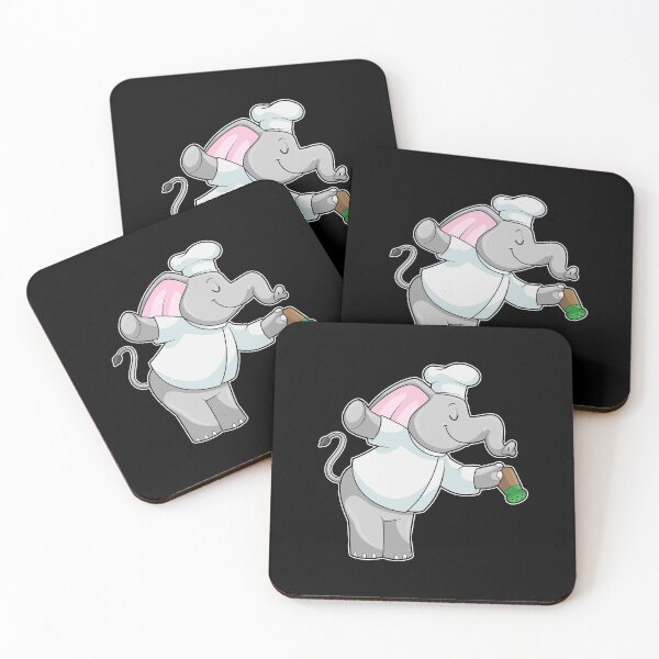Item preview, Elephant as Chef with Salt shaker designed and sold by Snabdesign84.