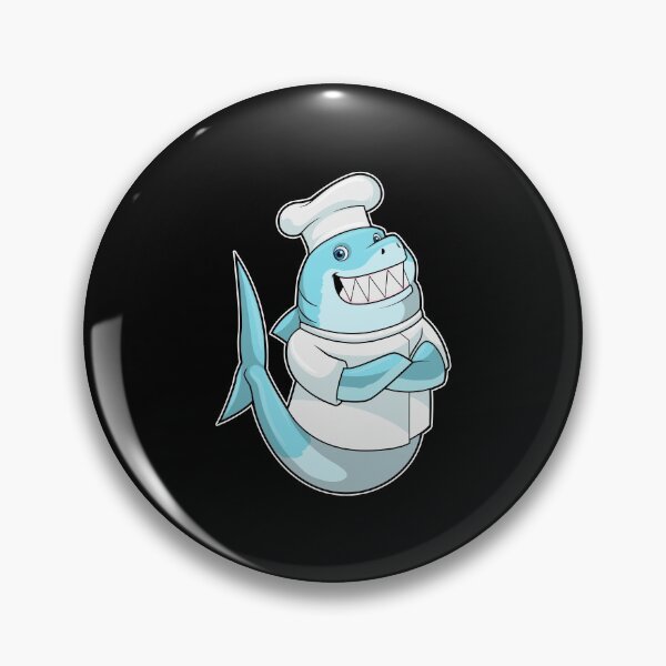 Item preview, Shark as Chef with Cooking apron designed and sold by Snabdesign84.