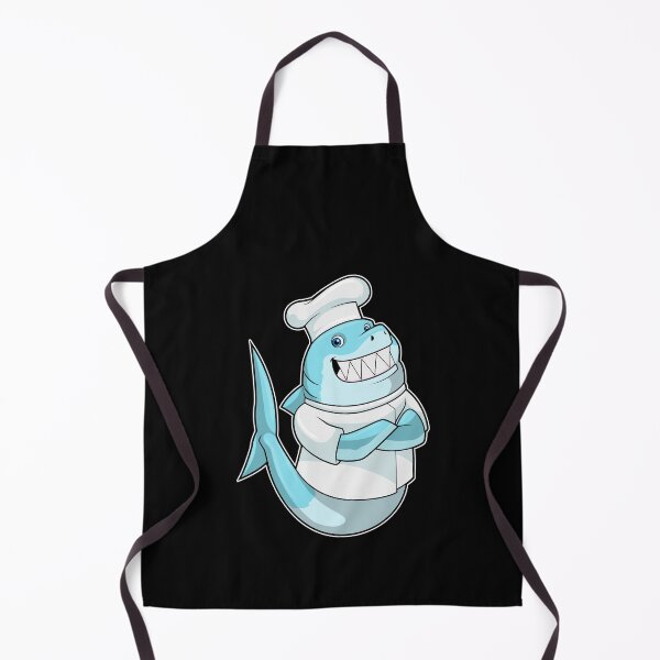 Item preview, Shark as Chef with Cooking apron designed and sold by Snabdesign84.