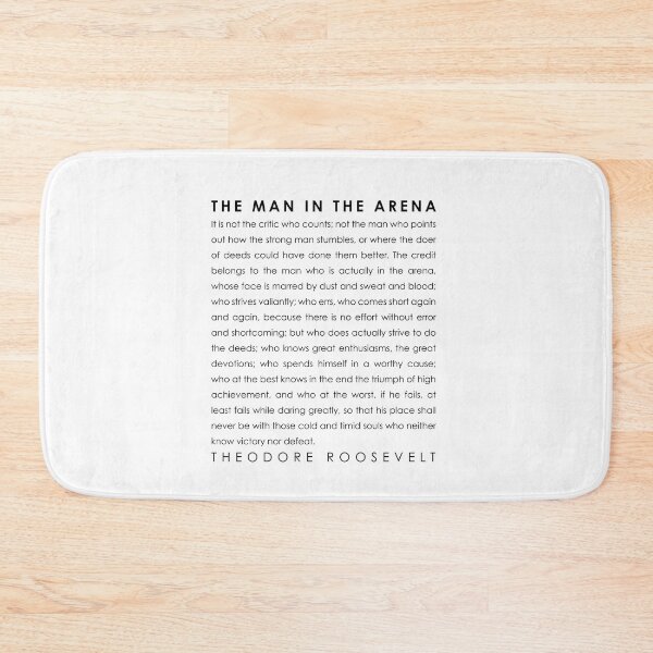 Item preview, The man in the arena designed and sold by corbrand.