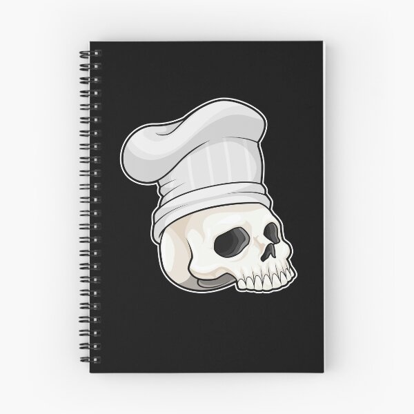 Item preview, Skull as Cook with Chef hat designed and sold by Snabdesign84.