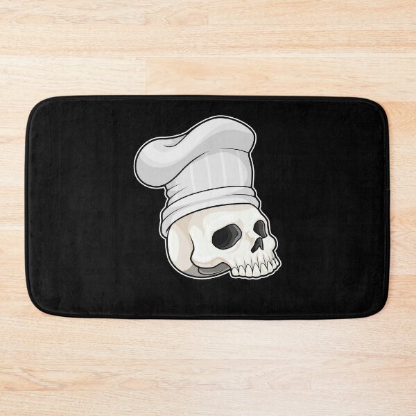 Item preview, Skull as Cook with Chef hat designed and sold by Snabdesign84.