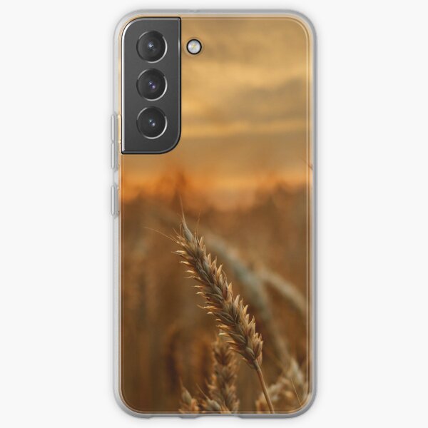 Wheat field sunset; Samsung Galaxy Cases Samsung Galaxy Soft Case