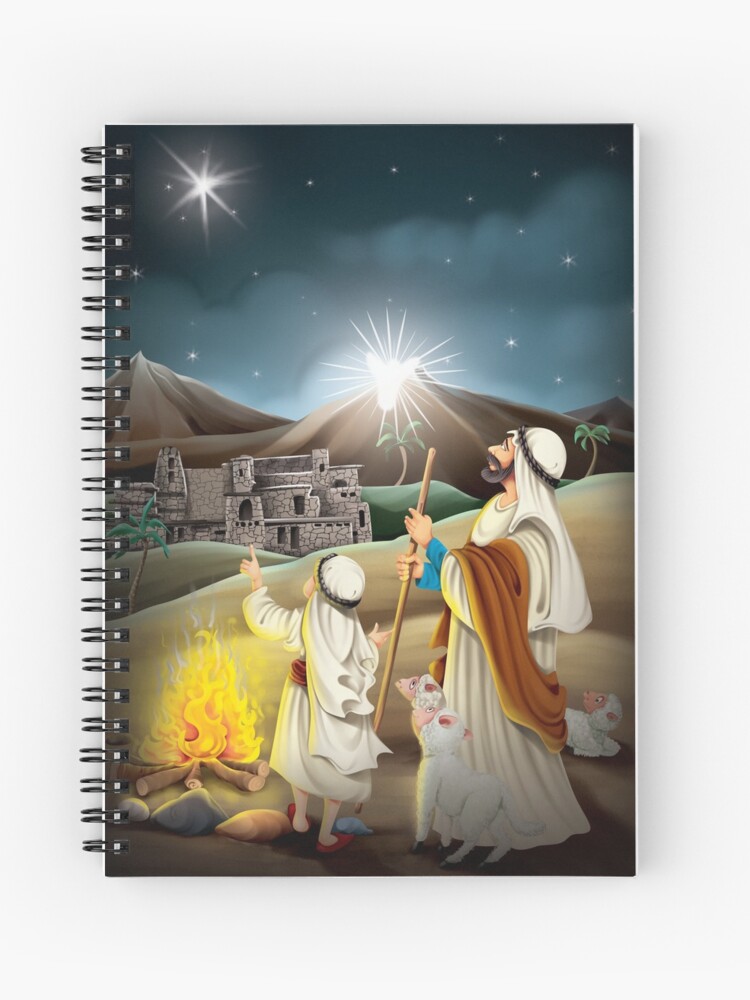 Nativity Play | Spiral Notebook