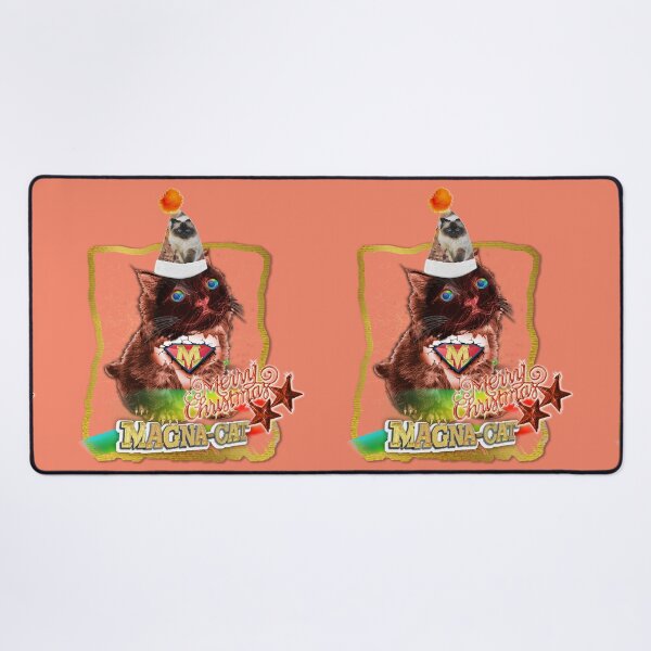 Item preview, Merry Christmas - Puffy Magna Miracle Cat - Hero Red Cat (By AliceCCI)  designed and sold by VanyssaGraphics.