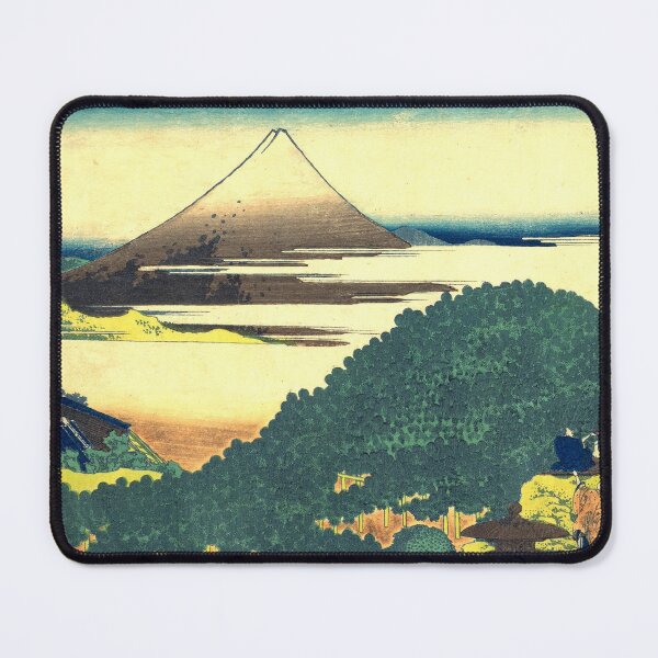 Item preview, Cushion Pine at Aoyama - Mount Fuji (Fugaku Sanjurokkei) - Katsushika Hokusai - Japanese Woodblock Print designed and sold by mosgol.