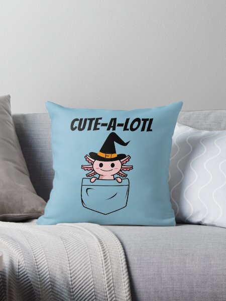 Vista previa del artículo con la obra «Disfraz de Axolotl para Halloween - CUTE-A-LOTL», diseñado y vendido por ijdesigns.