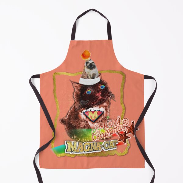 Item preview, Merry Christmas - Puffy Magna Miracle Cat - Hero Red Cat (By AliceCCI) designed and sold by VanyssaGraphics.