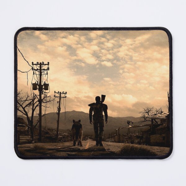 Fallout 3 The Lone Wanderer & Dogmeat Mouse Pad