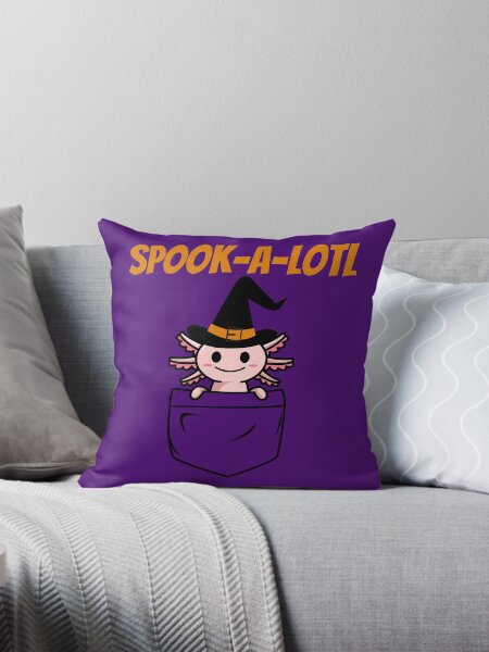 Vista previa del artículo con la obra «Disfraz de Axolotl para Halloween - SPOOK-A-LOTL», diseñado y vendido por ijdesigns.