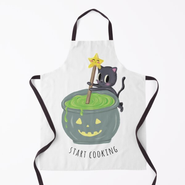 Item preview, Start cooking! | Cat cooking slime. | Halloween Cat designed and sold by Missing In Art.