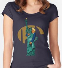 'Merica! Women's Fitted Scoop T-Shirt