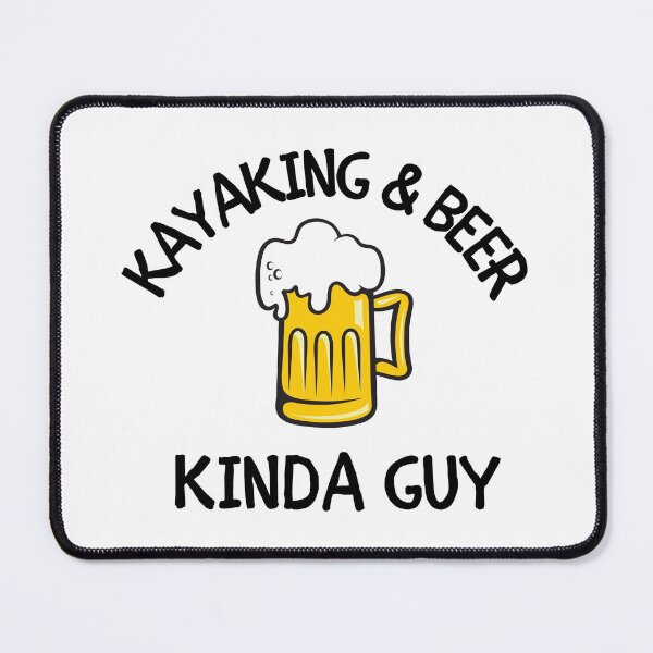 Item preview, Kayaking & beer kinda guy designed and sold by TheGreenGoat.
