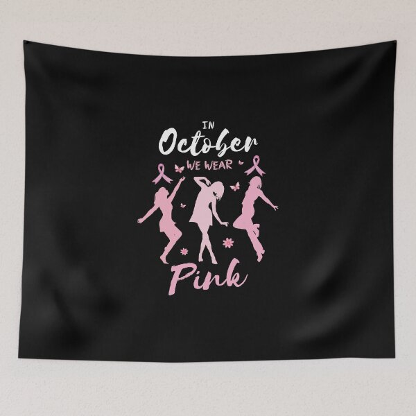 Item preview, In October We Wear Pink For October Woman designed and sold by DESIGNNOUR.