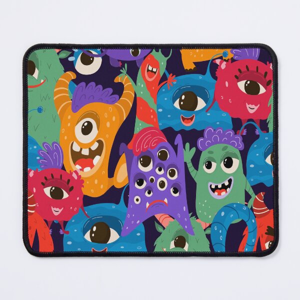 Item preview, Funny Halloween monsters seamless pattern. endless background with Cartoon Style designed and sold by king's Outfit.