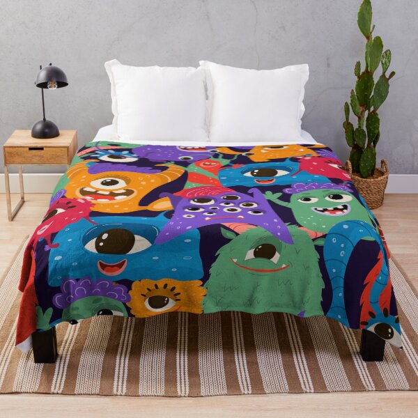 Item preview, Funny Halloween monsters seamless pattern. endless background with Cartoon Style designed and sold by king's Outfit.