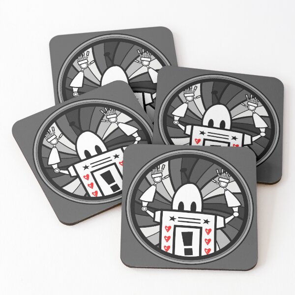 Item preview, Android - greyscale designed and sold by hoofster.