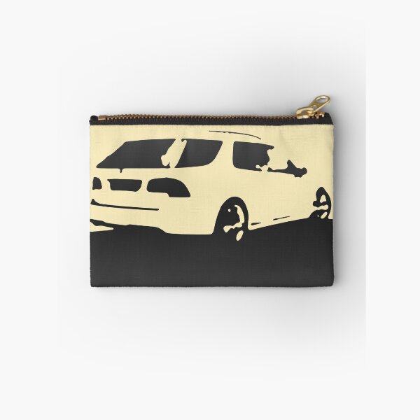 Item preview, Saab 9-5, 2006 rear - Black on cream designed and sold by uncannydrive.
