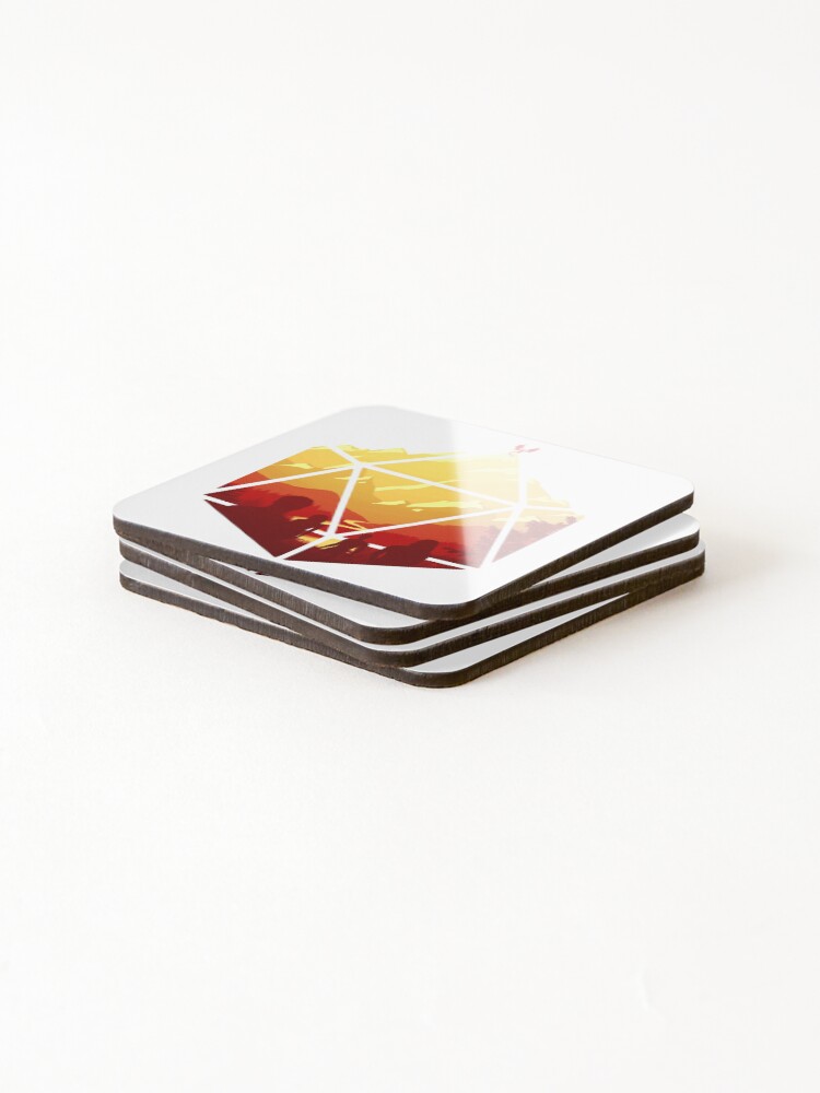 Thumbnail 4 of 5, Coasters (Set of 4), The Adventure Begins designed and sold by PatternTree.