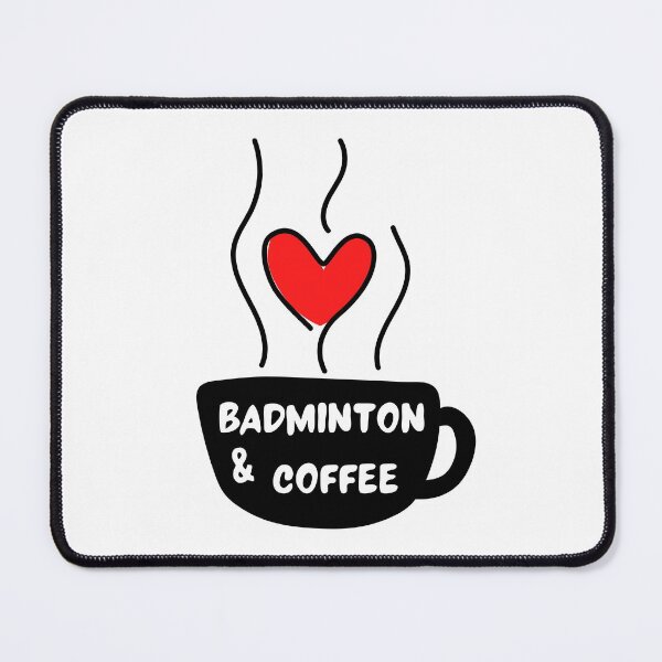 Item preview, Badminton & coffee designed and sold by TheGreenGoat.