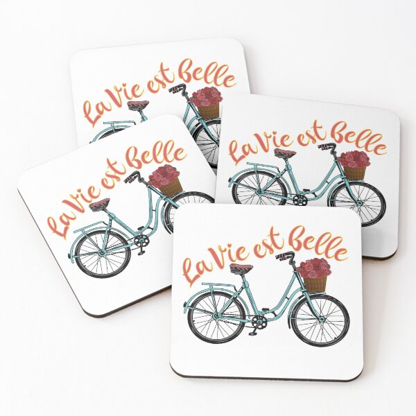 Item preview, La Vie Est Belle - French Bicycle designed and sold by TheInkElephant.