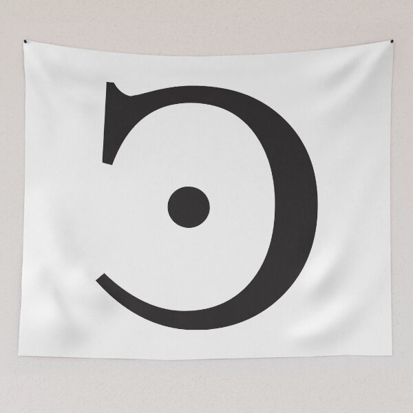 Item preview, letter C backwards designed and sold by KeziaForeman.