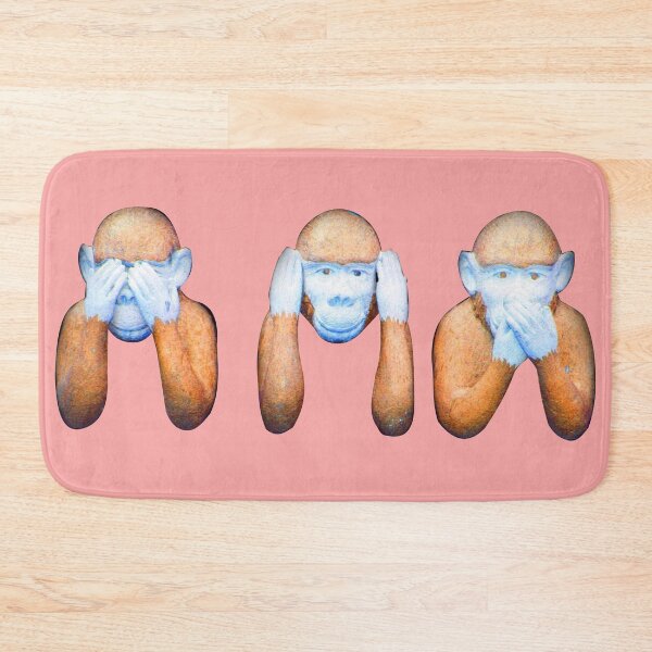 Item preview, Three wise monkey's designed and sold by hop2swing.