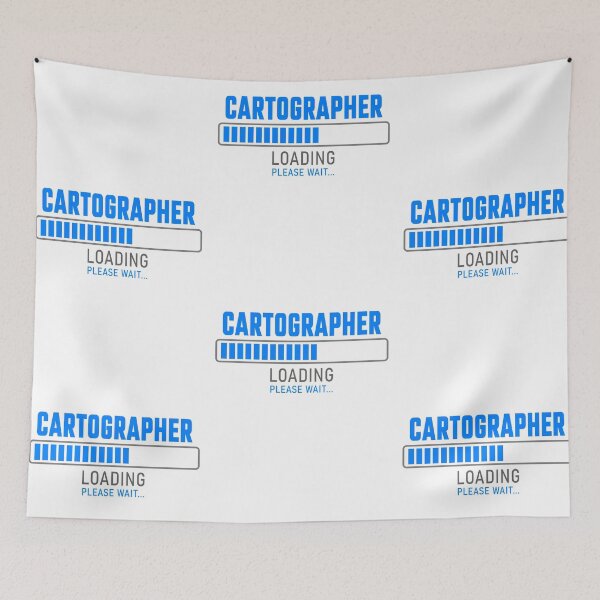 Item preview, Cartographer - Loading please wait designed and sold by VrajStudio.
