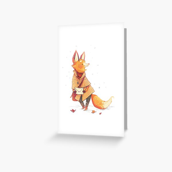 Foxby Greeting Card