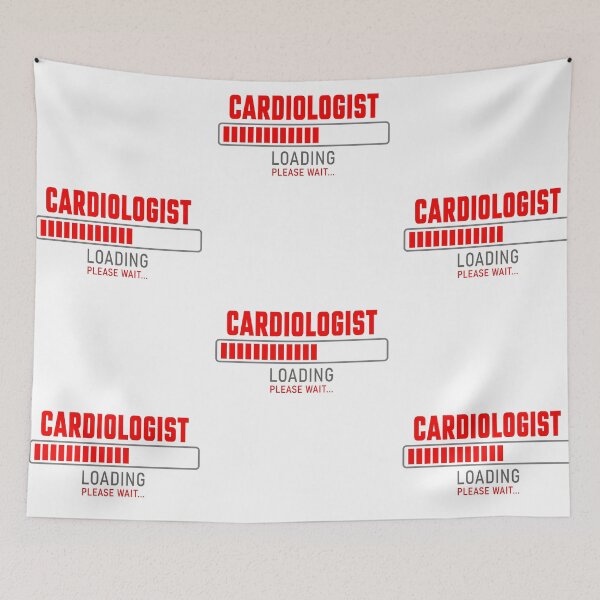 Item preview, Cardiologist - Loading please wait designed and sold by VrajStudio.