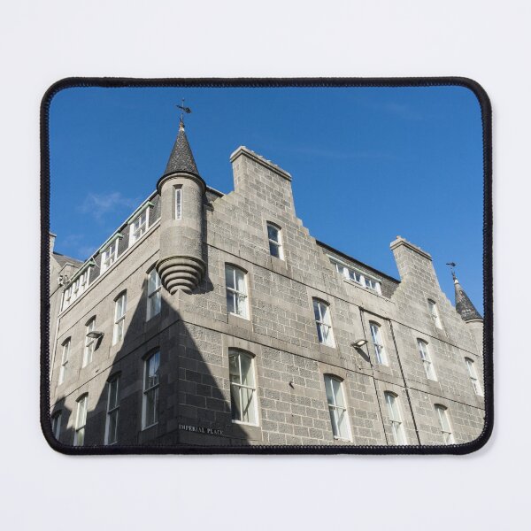 Item preview, Silver City Architecture - Aberdeen Granite Facade with a Whimsical Tower designed and sold by Georgia Mizuleva.