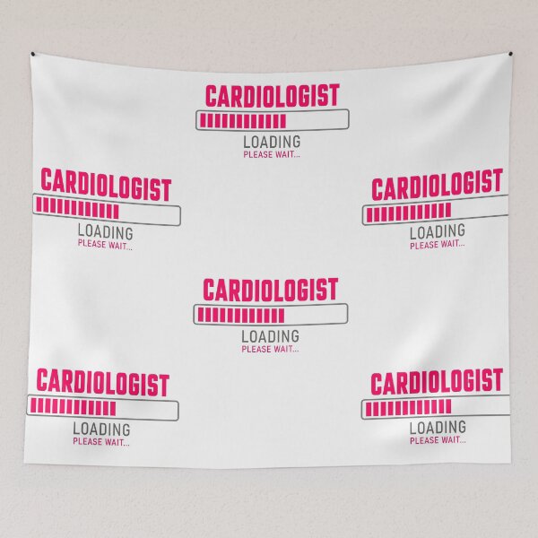 Item preview, Cardiologist - Loading please wait designed and sold by VrajStudio.