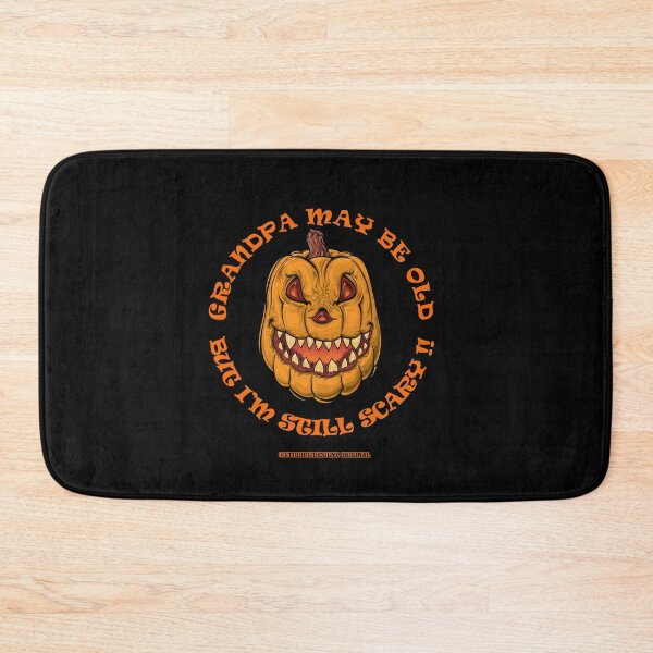 Item preview, Grandpa funny scary Halloween pumpkin jack o lantern candy teeth designed and sold by studio17designz.