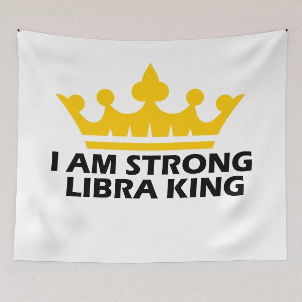 Item preview, I Am Strong Libra King designed and sold by MAX SDCH.