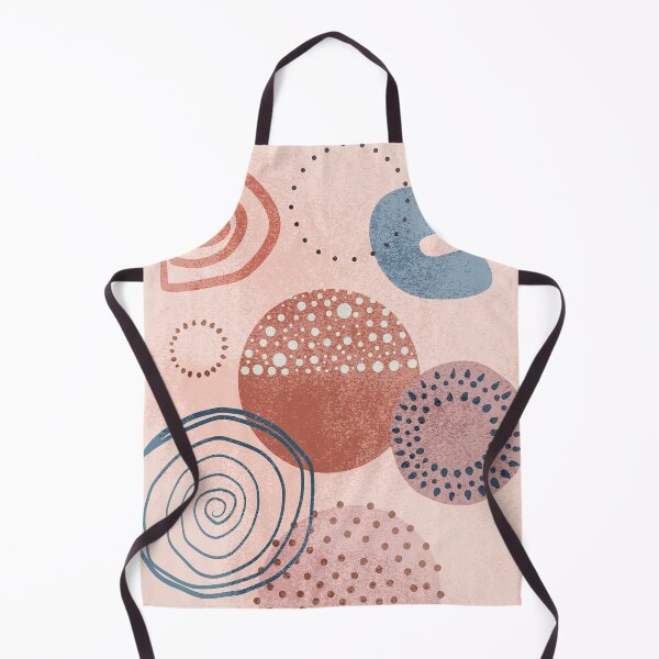 Item preview, Modern Abstract Art In Pastel Blue And Brown designed and sold by ArunikaPrints.