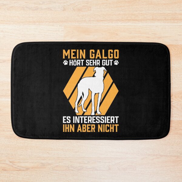 Item preview, Galgo Espanol hears Spanish greyhound well designed and sold by madgrfx.