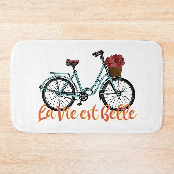 Item preview, La Vie Est Belle - French Bicycle designed and sold by TheInkElephant.